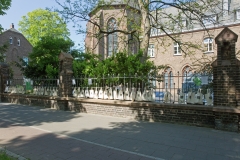 Der Gabenzaun des Bürgervereins RADERBERG und -THAL und der Benediktinerinnen, Bild: Ulla Giesen