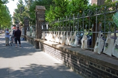 Der Gabenzaun des Bürgervereins RADERBERG und -THAL und der Benediktinerinnen, Bild: Ulla Giesen