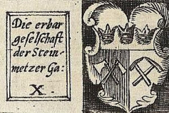 Wappen der Kölner Gaffeln, Ausschnitt aus: Birboum, Michel L.; Rieger [Verl.] Quelle: http://tudigit.ulb.tu-darmstadt.de/show/Ansicht3949_090/0001