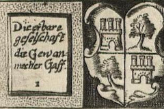 Wappen der Kölner Gaffeln, Ausschnitt aus: Birboum, Michel L.; Rieger [Verl.] Quelle: http://tudigit.ulb.tu-darmstadt.de/show/Ansicht3949_090/0001