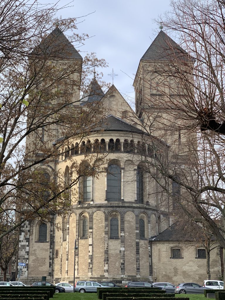St. Kunibert, Ansicht vom Rhein, Bild: Uli Kievernagel