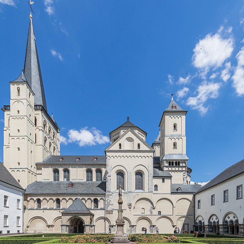 Die Abteikirche St. Nikolaus der Abtei Brauweiler, Bild: Raimond Spekking