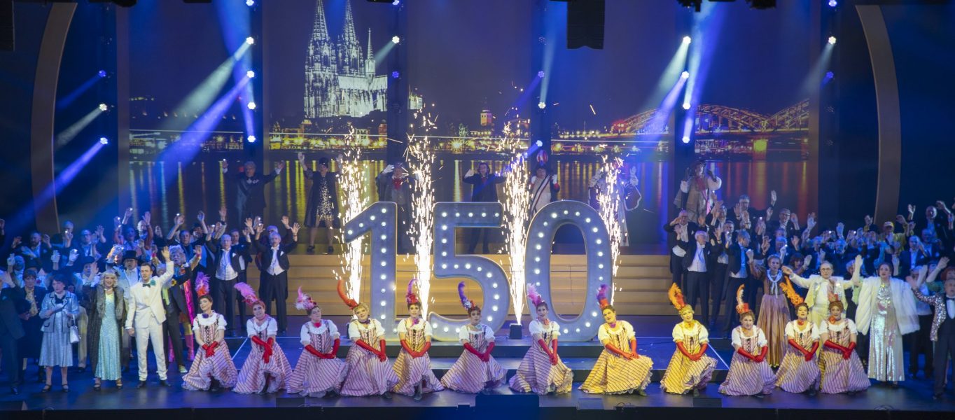 Das Divertissimentchen wird 150 Jahre! Herzlichen Glückwunsch an die Cäcilia Wolkenburg. Bild: Kölner Männer-Gesang-Verein