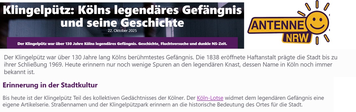 Antenne NRW, Klingelpütz