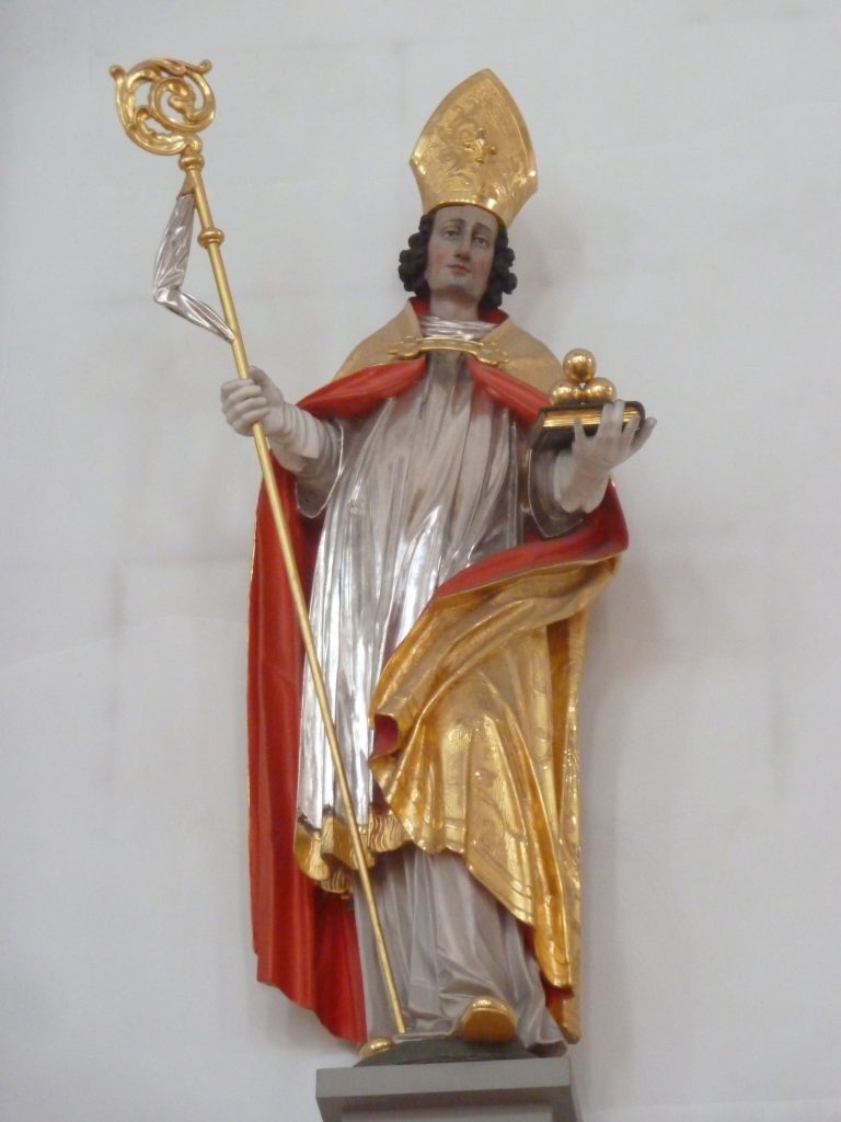 Statue der Heiligen Nikolaus von Myra, Bild: Wici, CC BY-SA 3.0 via Wikimedia Commons